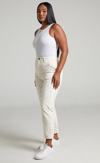 Cools Club - California Pant in Sand Checker