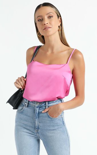 High Key Top in Pink