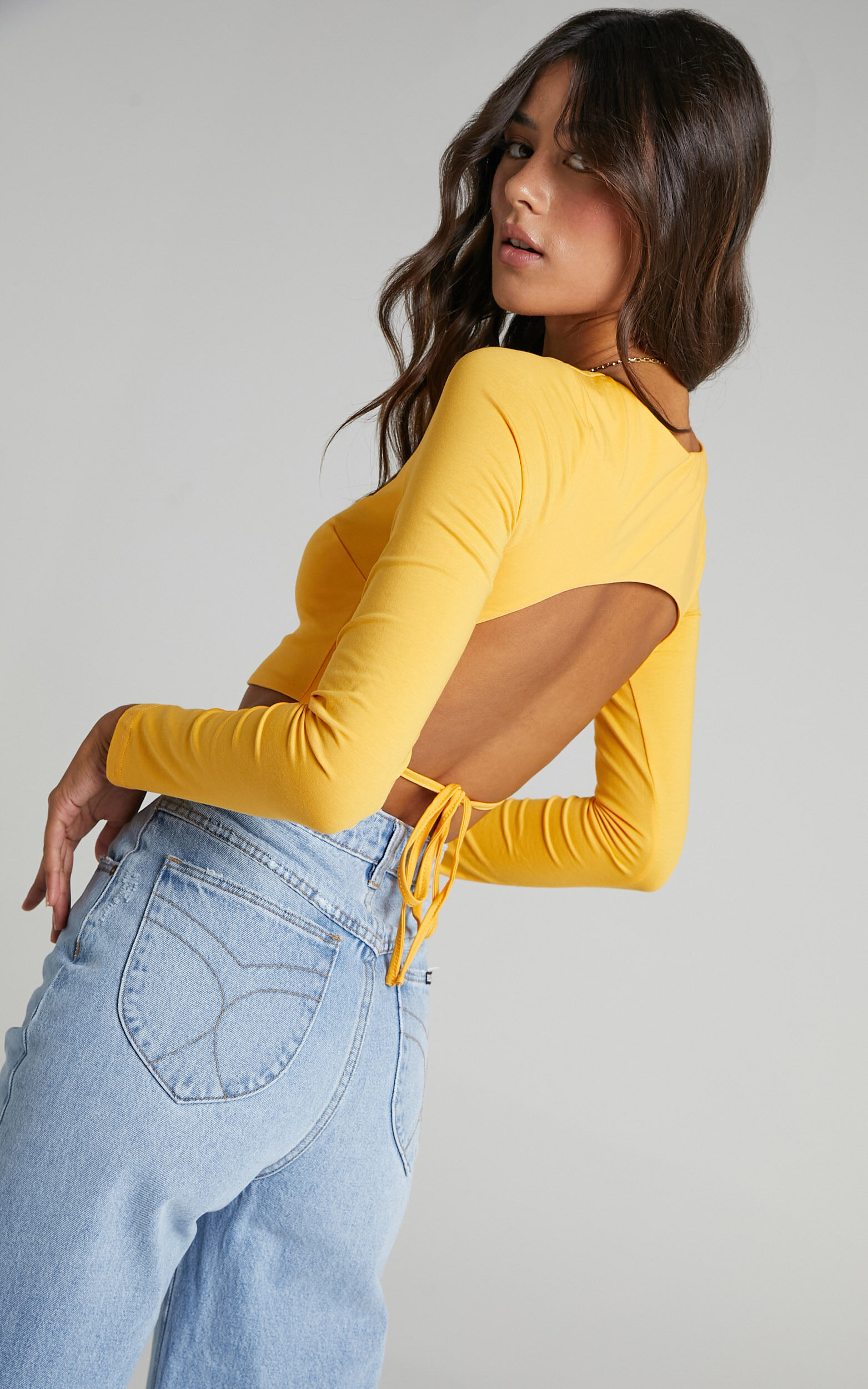 Trina Top in Yellow - 06, YEL1, super-hi-res image number null