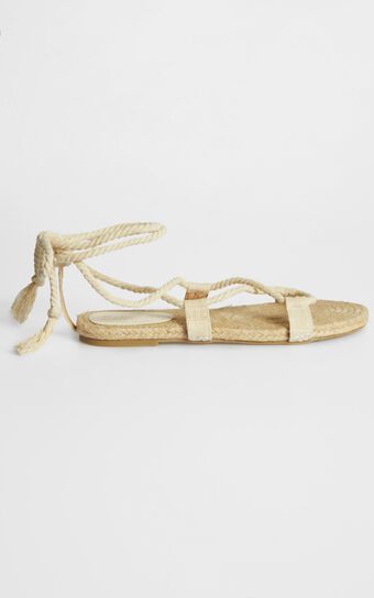 Billini - Kailey Sandals in Natural Linen