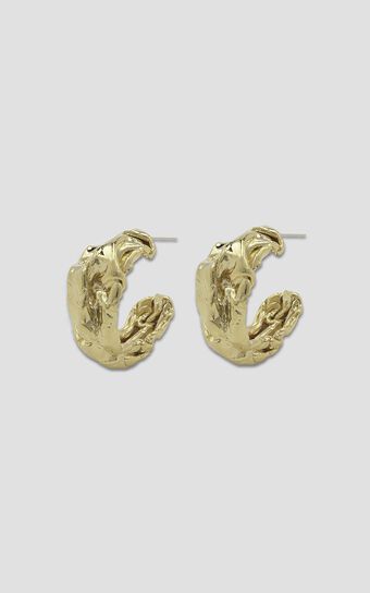 Jolie & Deen - Frankie Hoop Earrings in Gold