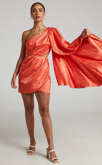 RUNAWAY THE LABEL - SERITA DRESS in Orange