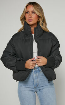 Windsor Jacket - Puffer Jacket in Black