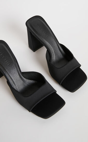 Billini - Westley Heels in Black Neoprene