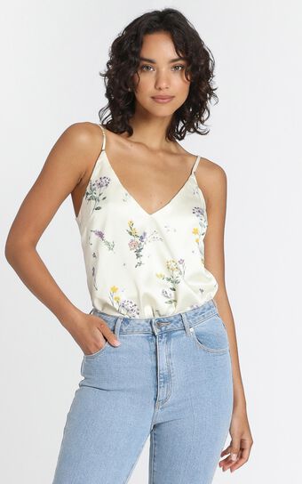 My Only Sunshine Top in Botanical Floral