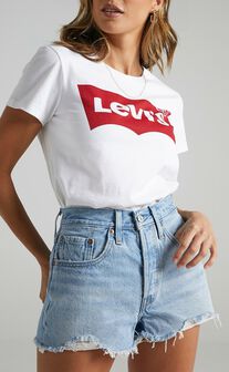 Levi's - 501 Original Denim Shorts in OJAI LUXOR HEAT