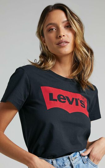 Levi's - Perfect Batwing Tee in Mineral Black