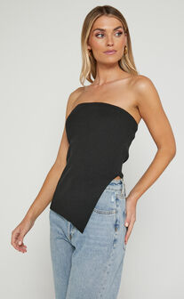 4TH & RECKLESS - VIC KNIT TOP in Black