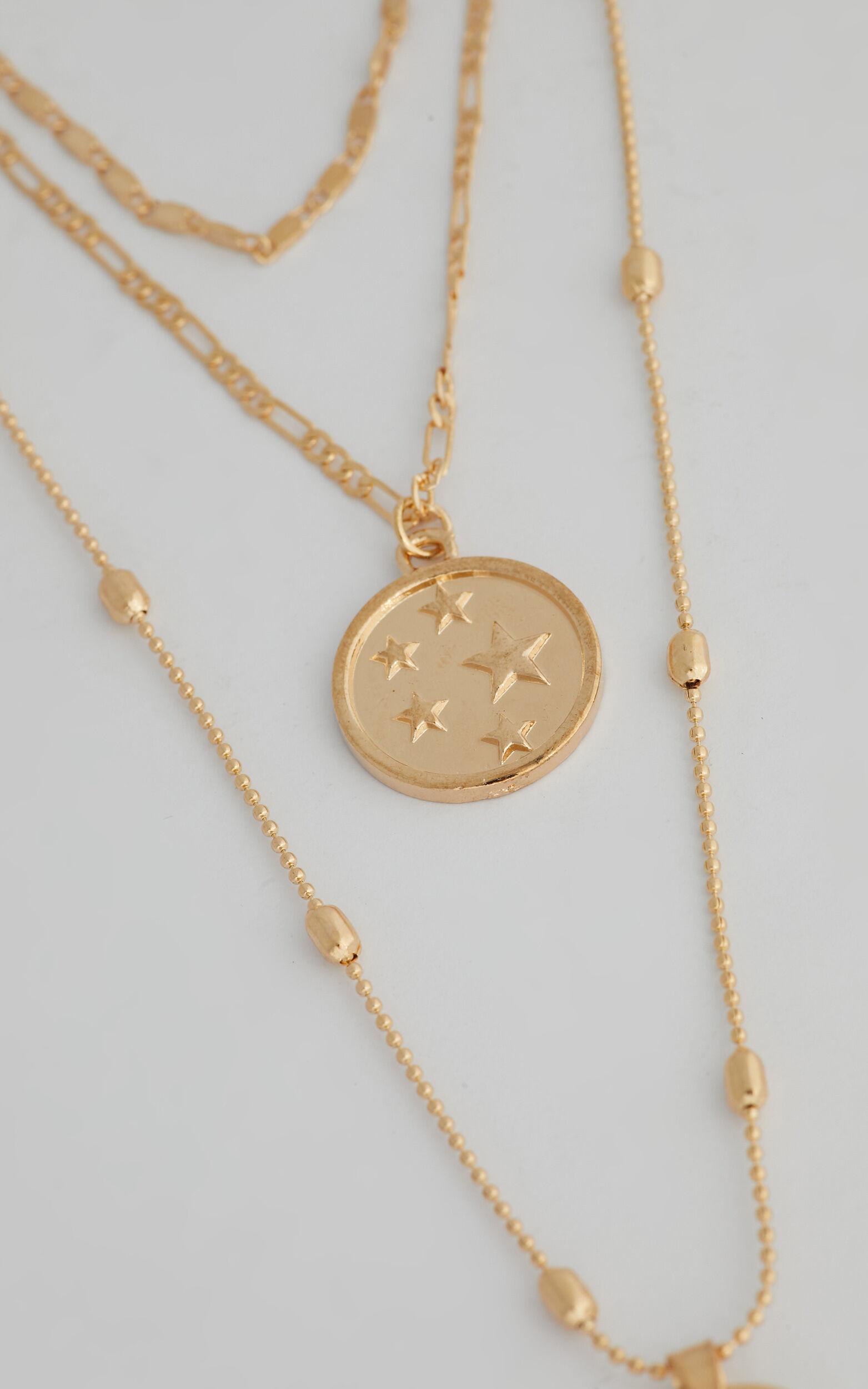 Blainey Multi Layered Pendant NECKLACE in Gold - NoSize, GLD1, super-hi-res image number null