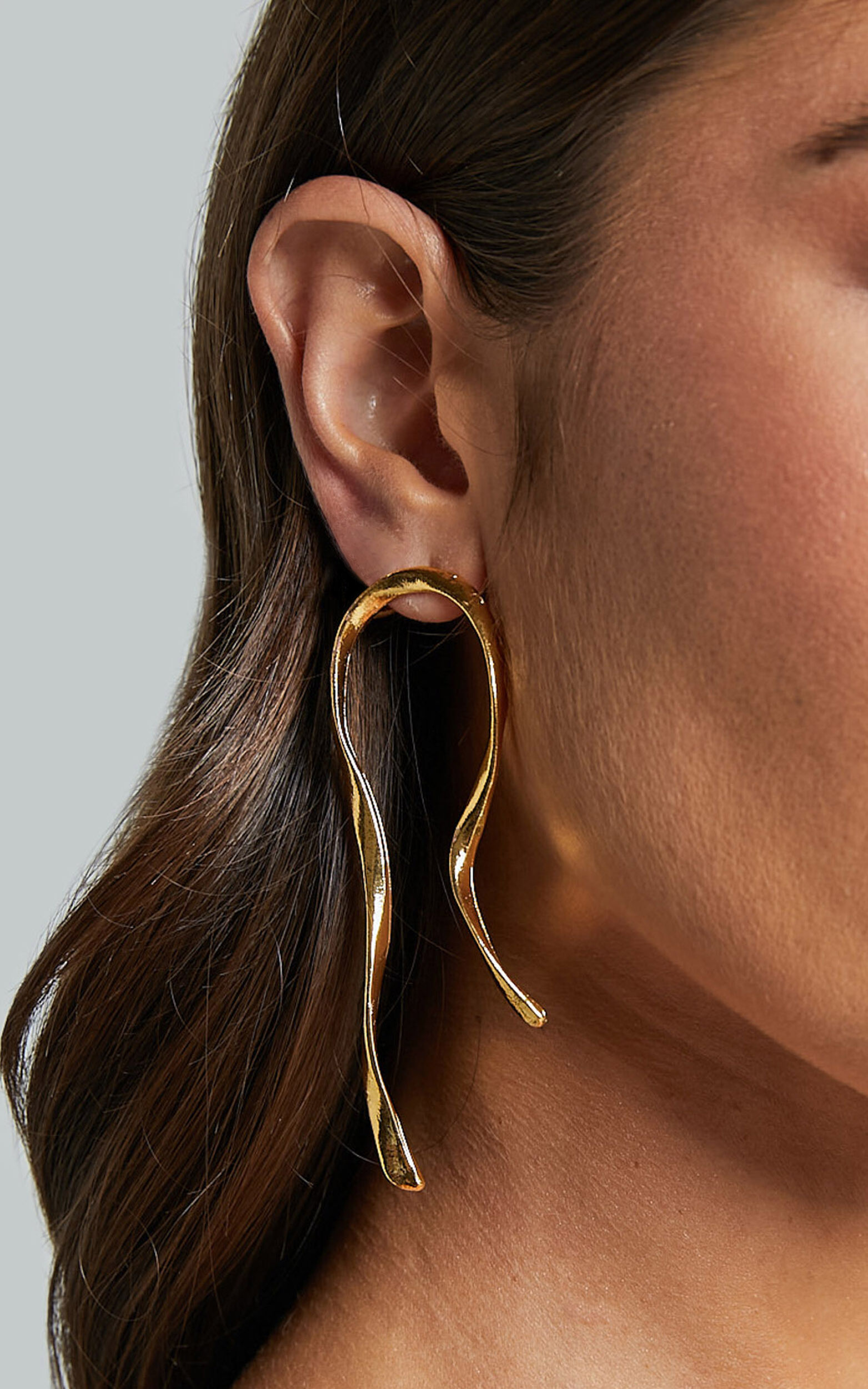 Caleb Drop Earrings in Gold - NoSize, GLD1