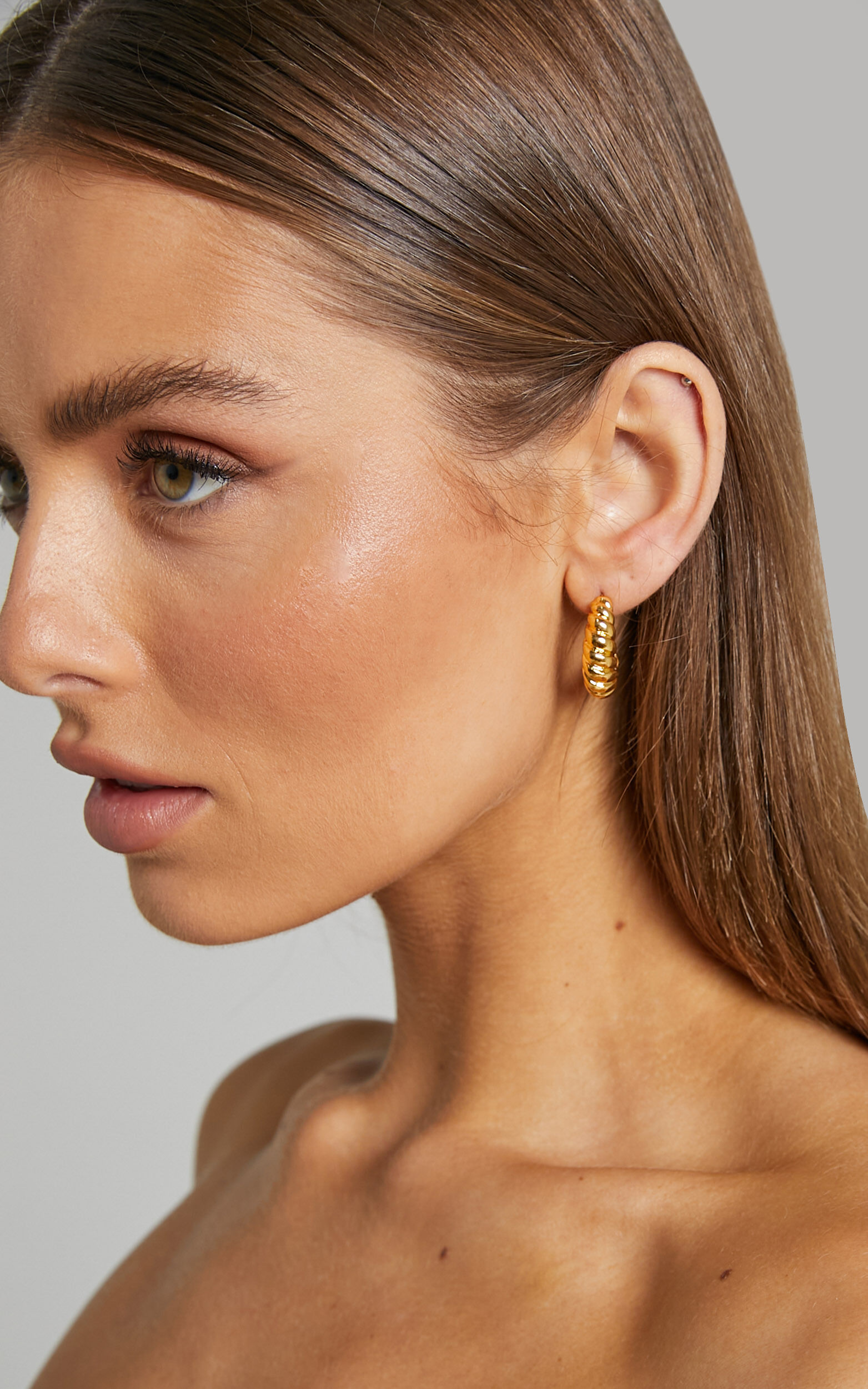 Zeyleigh Earrings in Gold - OneSize, GLD1, super-hi-res image number null