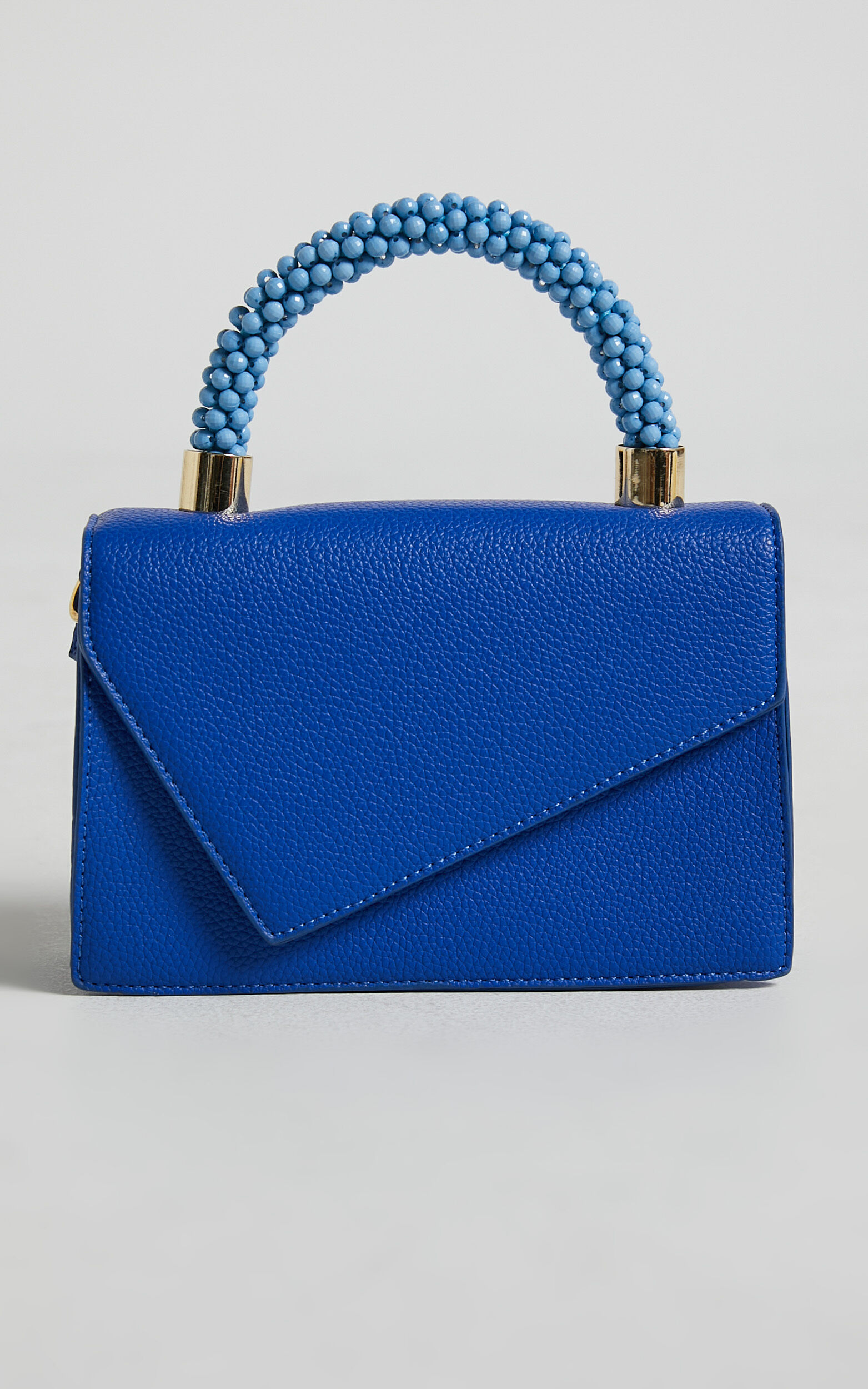 Rhemie Beaded Top Handle Bag in Blue - NoSize, BLU1