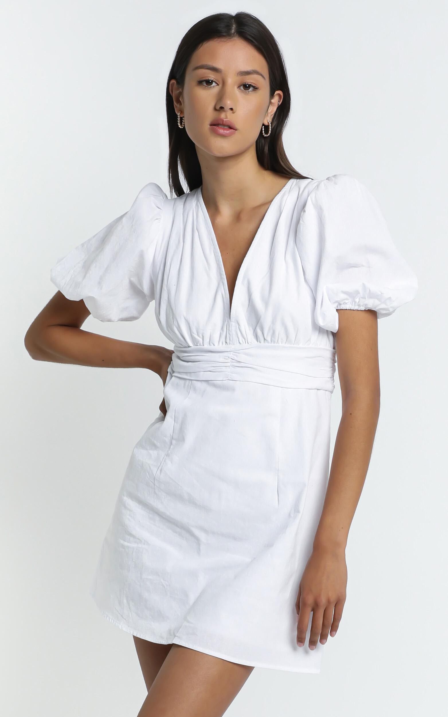 Sunray Dress in White | Showpo