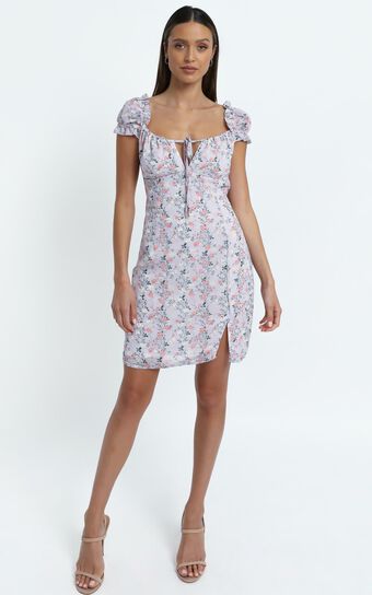 Chadwick Dress in Lilac Floral