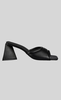 St Sana - Tycho Mule Heels in Black