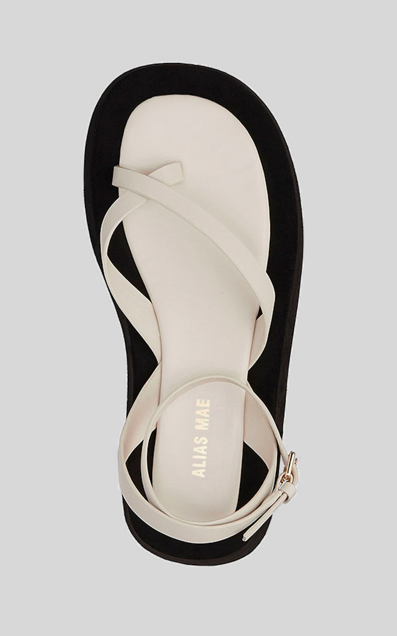 Alias Mae - Polly Sandals in Bone Leather - 05, BRN2, super-hi-res image number null