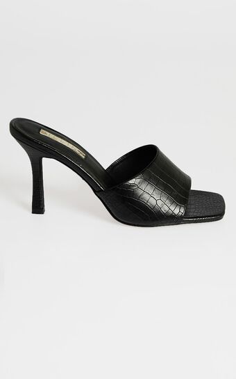 Billini - Stormi Heels in Black Croc