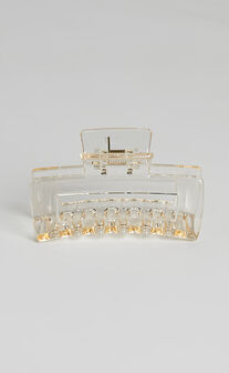Torres Hair Clip in Clear