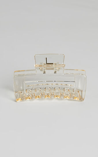Torres Hair Clip in Clear