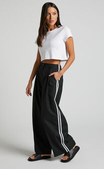 LIONESS - OFF DUTY PANT in ONYX