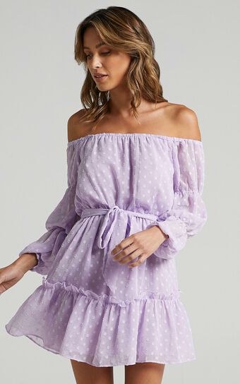 Party Life Dress in Lilac