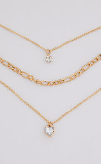 Rhaenys Multipack Necklace in Gold