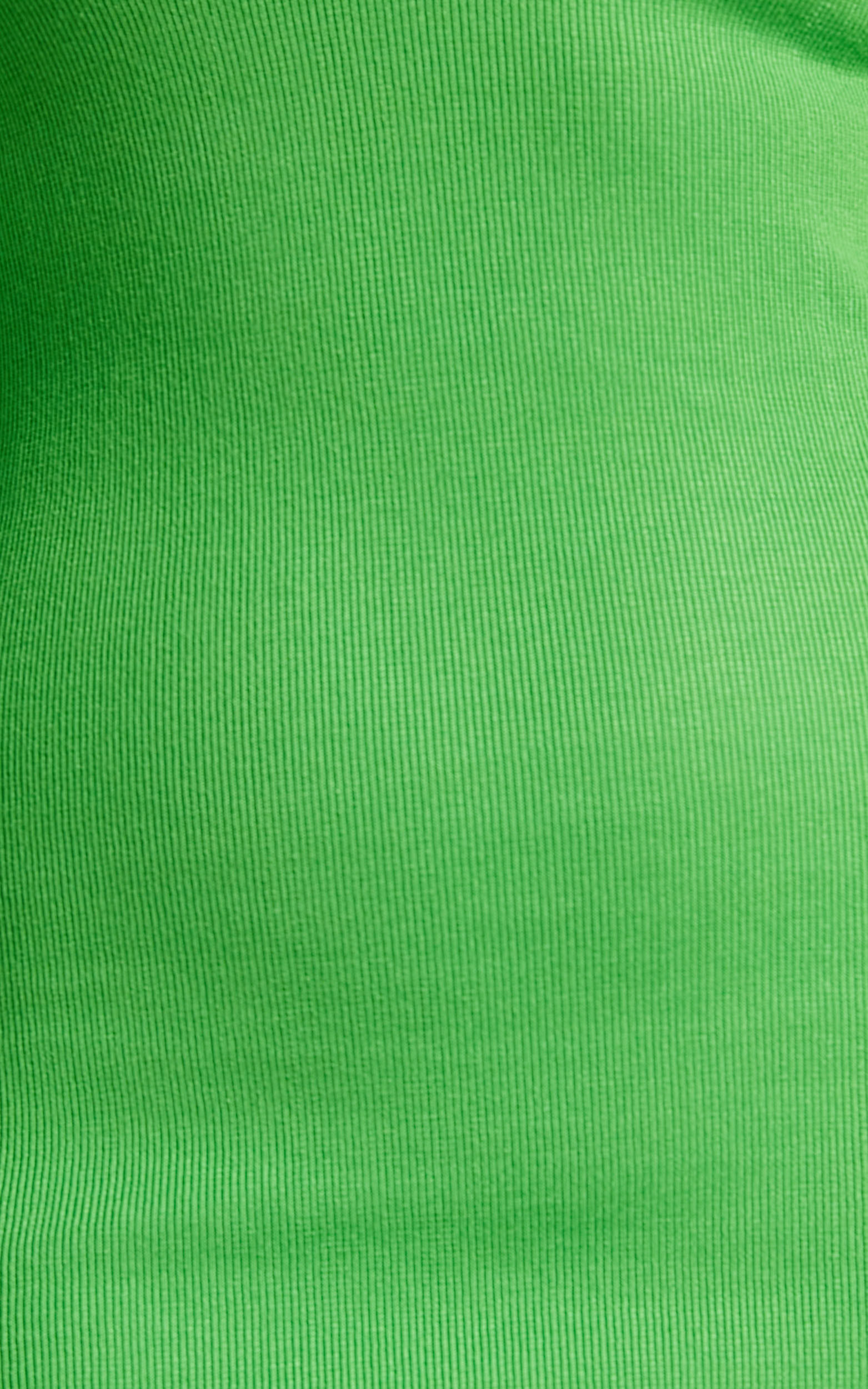 Clymene Midi Dress - Side Cut Out Knit Dress in Lime | Showpo