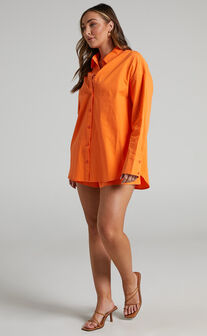 Terah Shirt in Orange