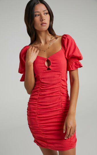 Coty Dress in Red