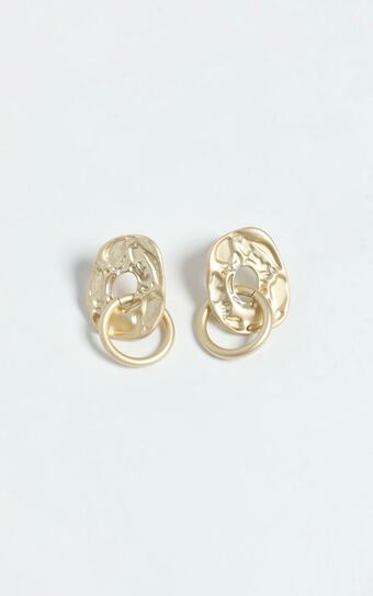 Sunniva Earrings in Gold