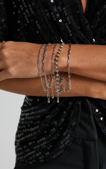 Zhamanta Multipack Bracelet Set in Silver