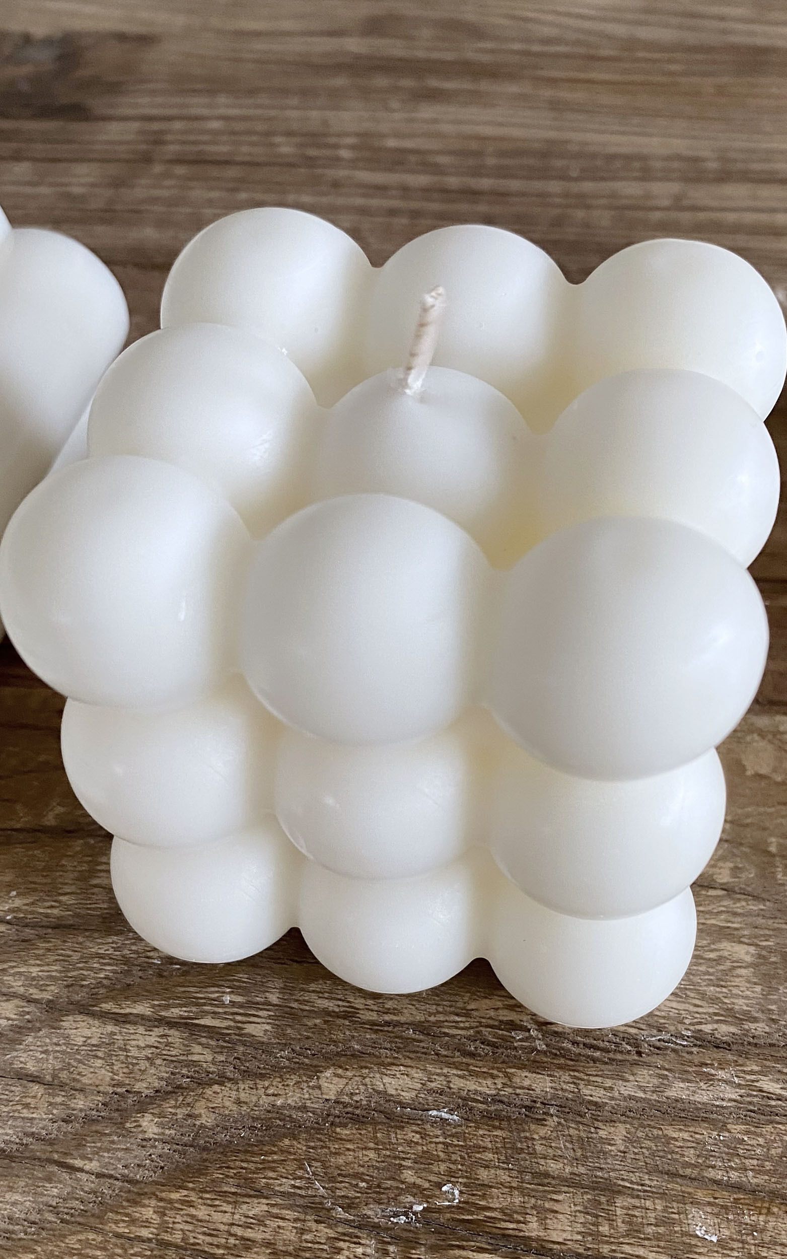 Summer & Spade - Bubbles Pillar Candle in White - NoSize, WHT1, super-hi-res image number null
