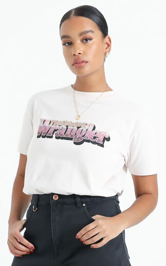 Wrangler - Hyland Tee in Faded Pink