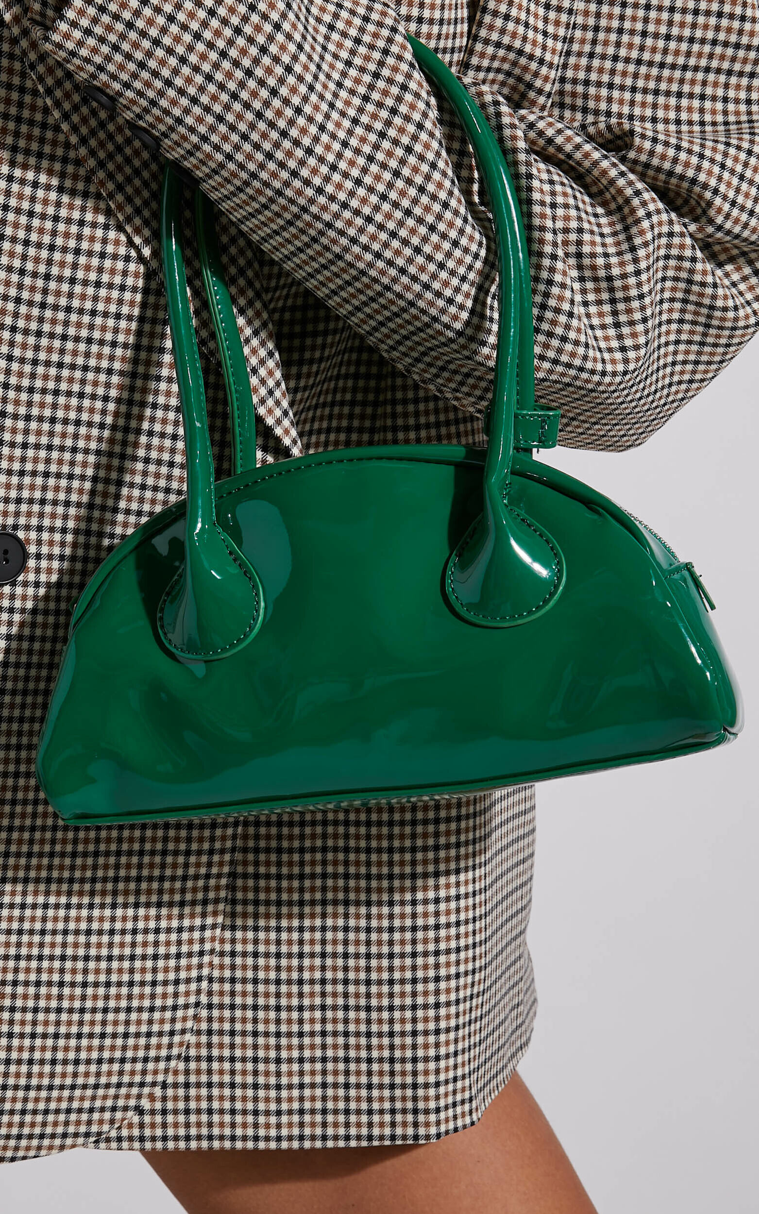 Essex Mini Bowler Bag in Jade Green - NoSize, GRN1