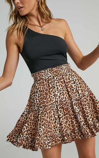 Winslow Skirt in Leopard