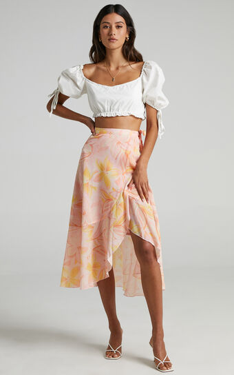 Add To The Mix Skirt in Summer Floral