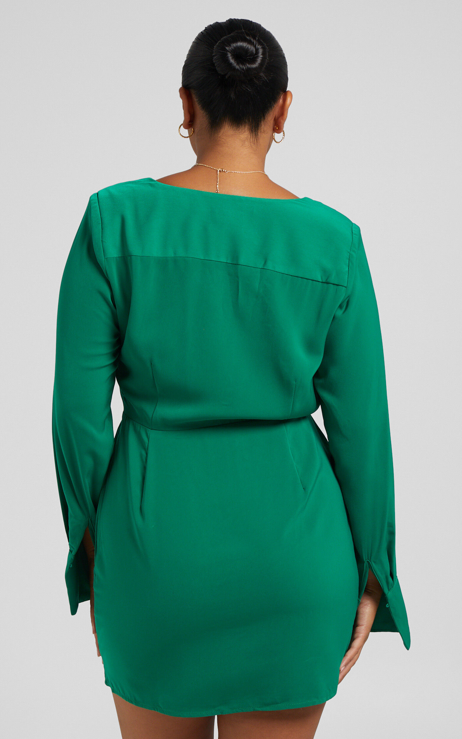 Runaway The Label - Lorenne Mini Dress in Emerald | Showpo