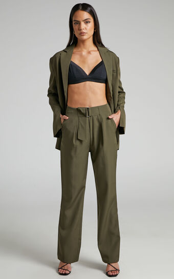 4th & Reckless - Signe Trouser in Khaki