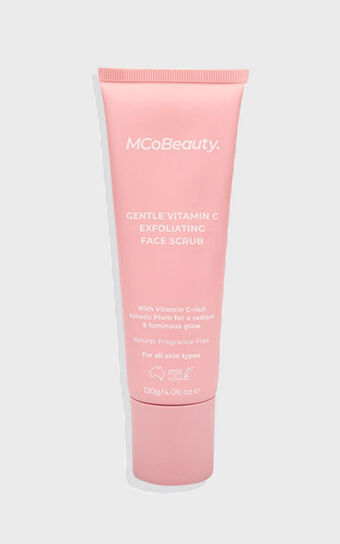 MCoBeauty - Gentle Vitamin C Exfoliator Face Scrub in Pink