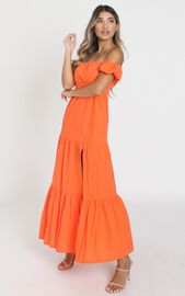Island Hopper Dress in Orange | Showpo