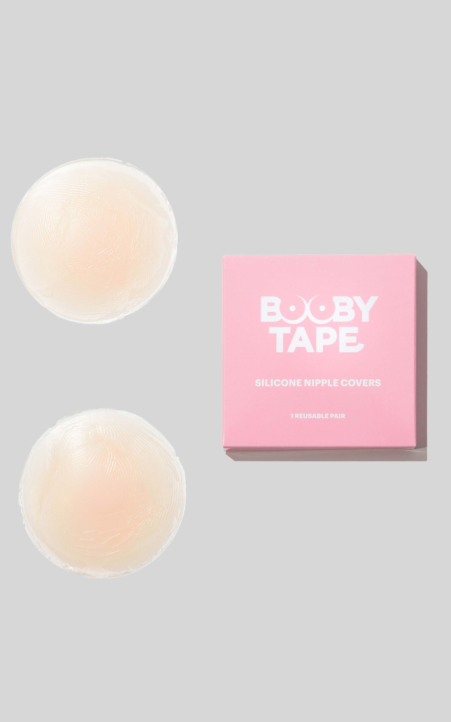 Booby Tape - Silicone Nipple Covers in Nude - NoSize, BRN1