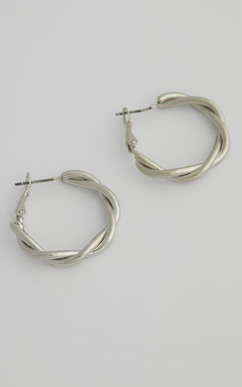 Kikah Earrings in Silver
