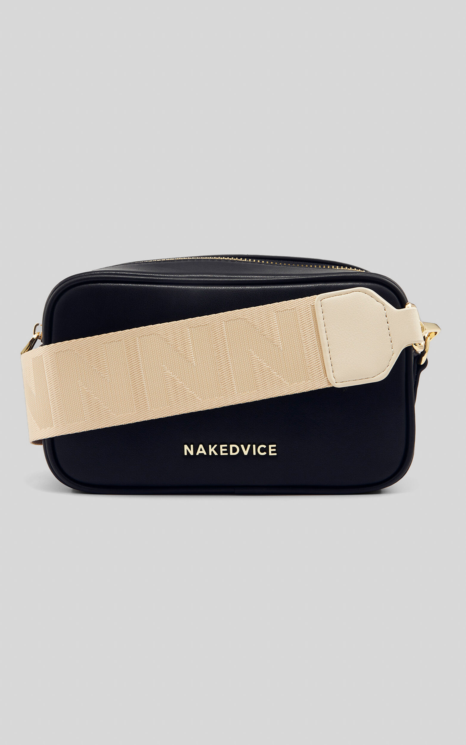 Nakedvice - The Mac Juno Ivory Bag in Ivory / Gold - NoSize, WHT1, super-hi-res image number null