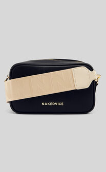 Nakedvice - The Mac Juno Ivory Bag in Ivory / Gold