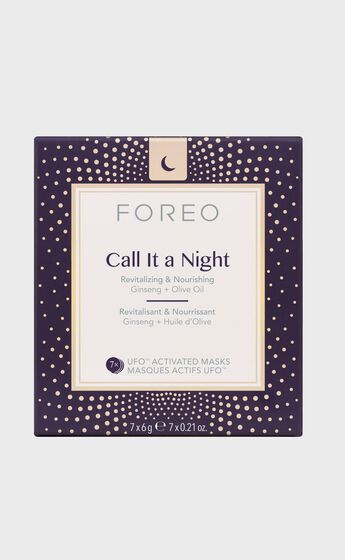 Foreo - UFO Mask Call It a Night - Pack of 7 in Black