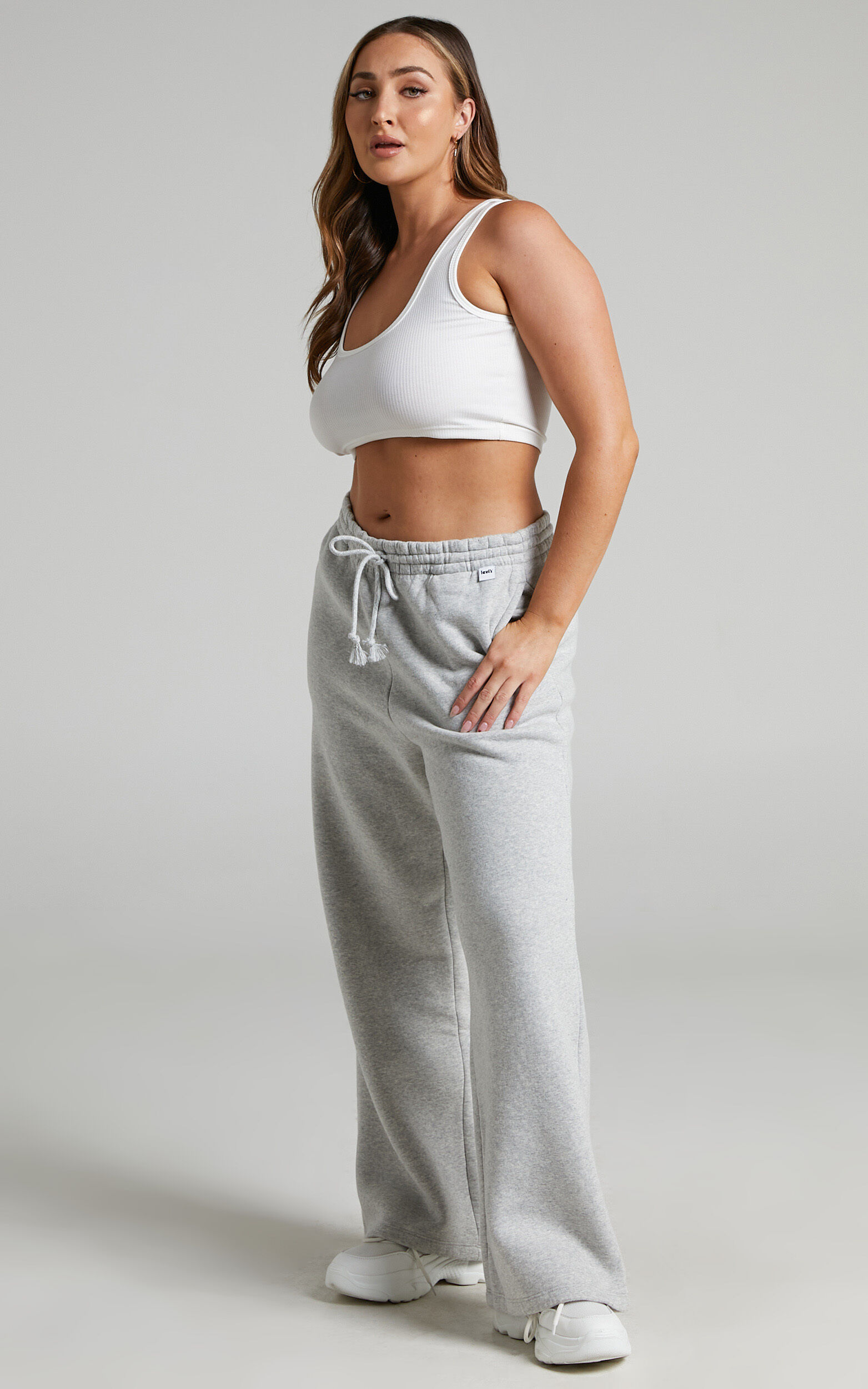 Levi's - Apartment Trackpants in Light Mist Heather - L, GRY1, super-hi-res image number null