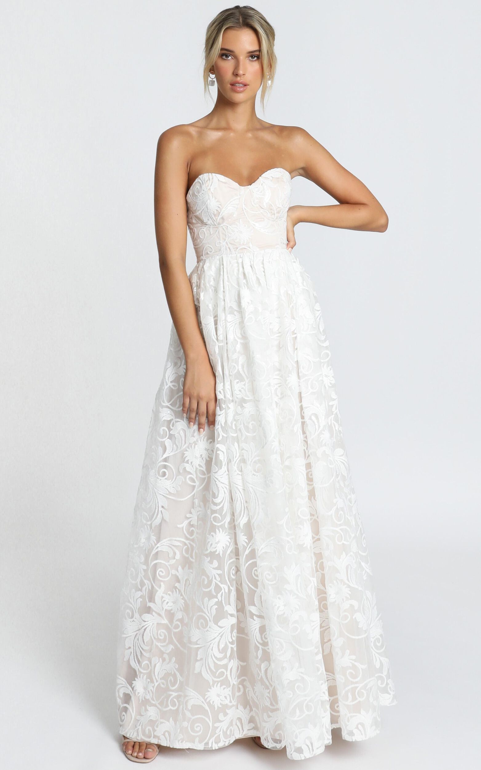 Its a Vow Gown In White | Showpo USA