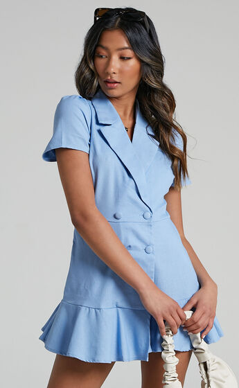 Hawker Playsuit in Light Blue