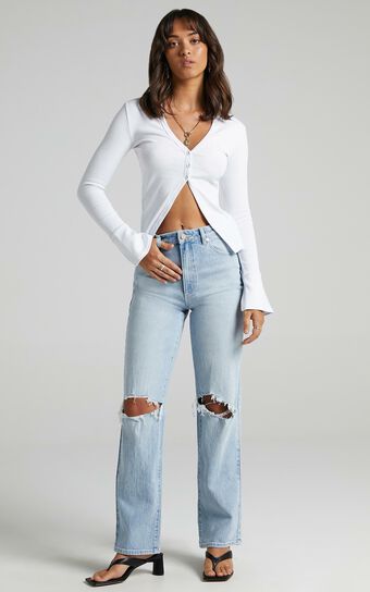 Abrand - A '94 High Straight Jean in Gina Rip