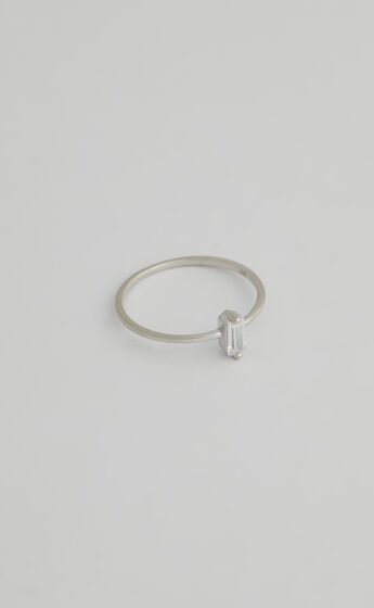 SAINT VALENTINE - BAGUETTE RING in Silver